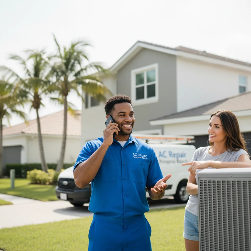 AC Repair Pompano Beach customer support in Emmaus